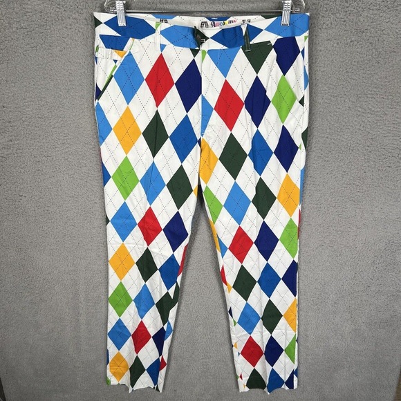 Pantaloni Da Golf Royal & Awesome - Cotone Ed Elastan | Design Moderno E Comodo Per Uomo E Bambino - Foto 8